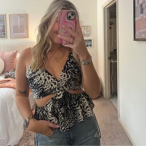 Zara Cut Out Top